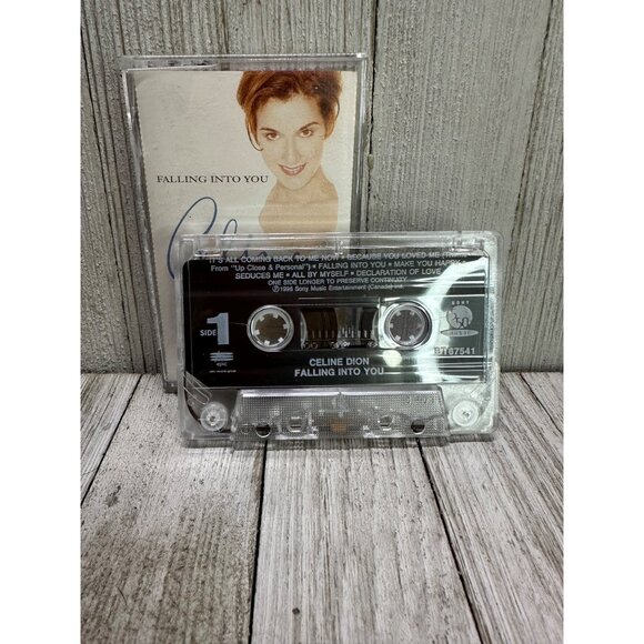 Vintage Falling into You by Céline Dion (Cassette, Mar-1996) Pop Genre - Picture 6 of 6